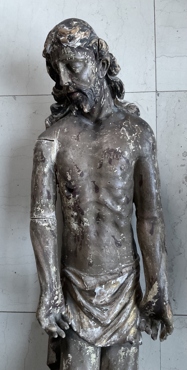 The Risen Christ, Wood, 17th-century Spain, 109 Cm-photo-2