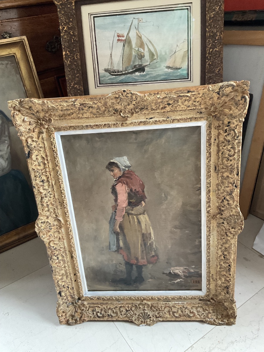 Gagliardini, A Fisherwoman From Cayeux-sur-mer-photo-3