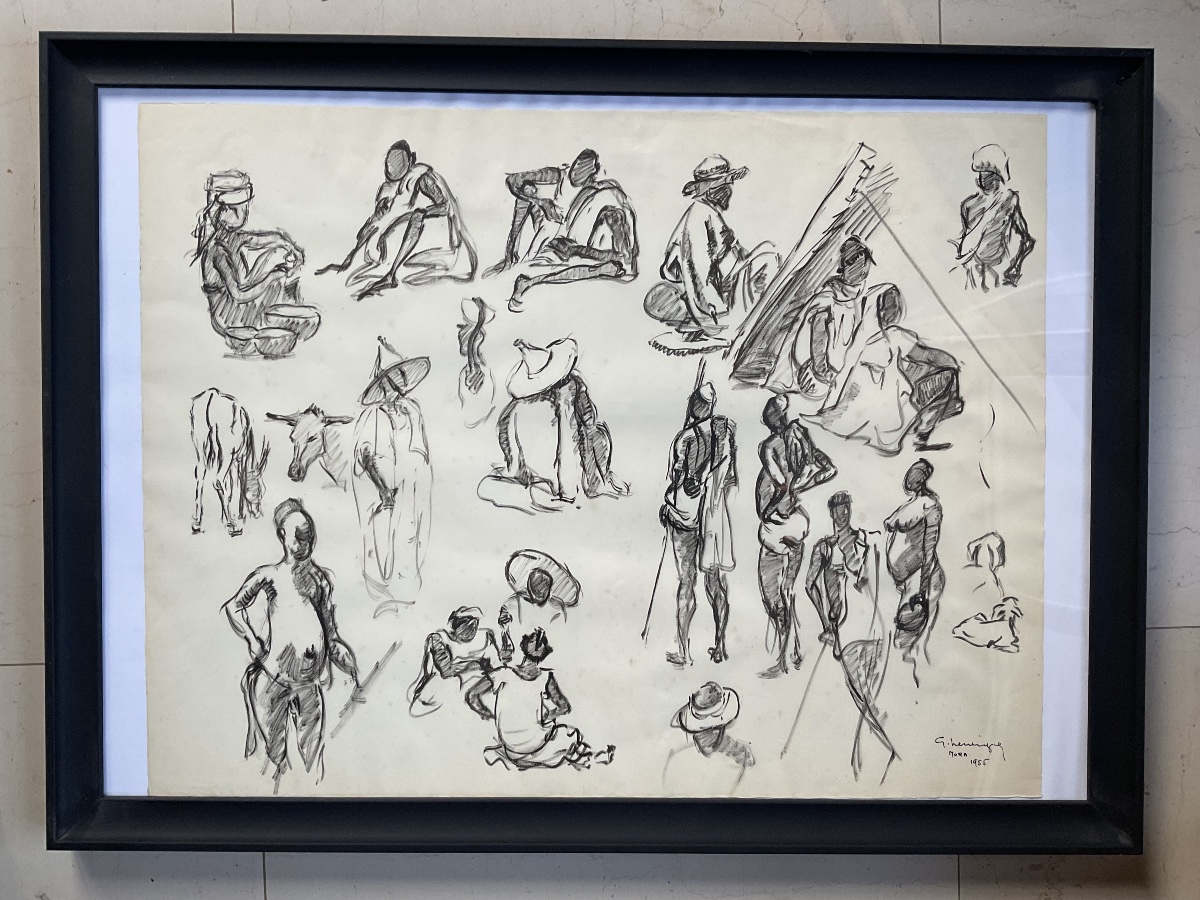 African Figures 65/50: Drawings From The 1950s-photo-2