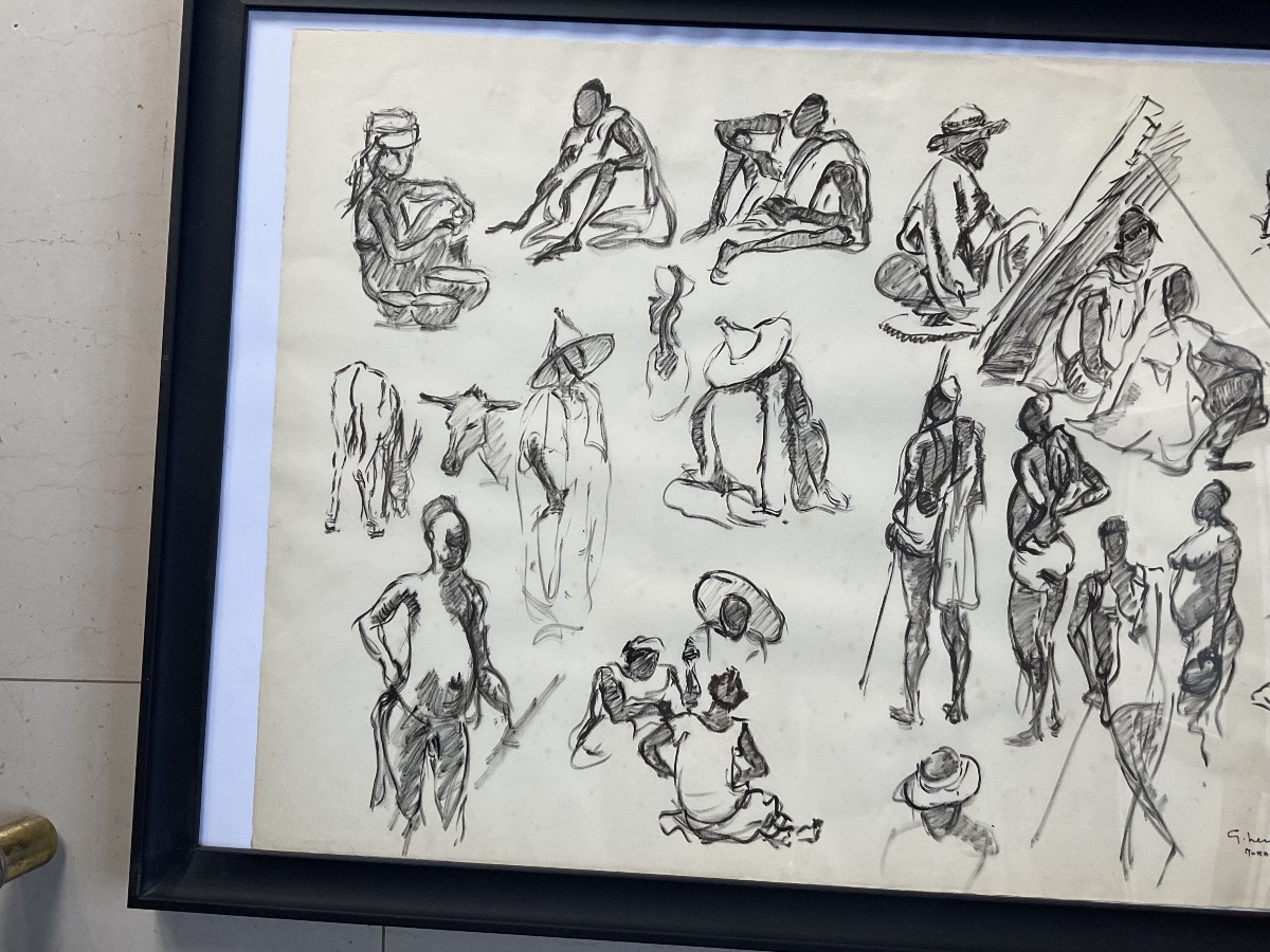 African Figures 65/50: Drawings From The 1950s-photo-3