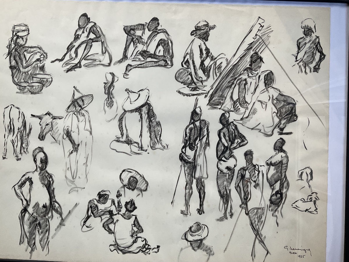 African Figures 65/50: Drawings From The 1950s-photo-4