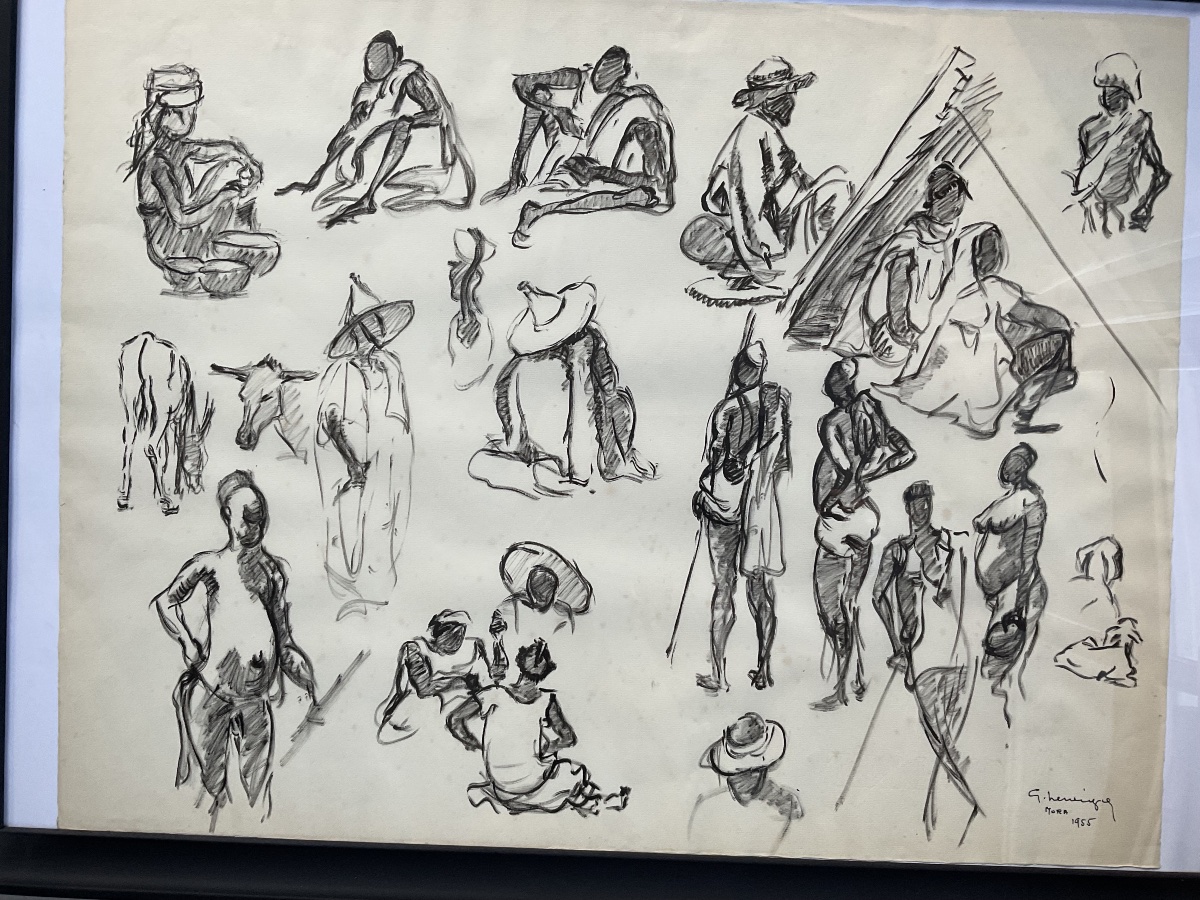 African Figures 65/50: Drawings From The 1950s-photo-1