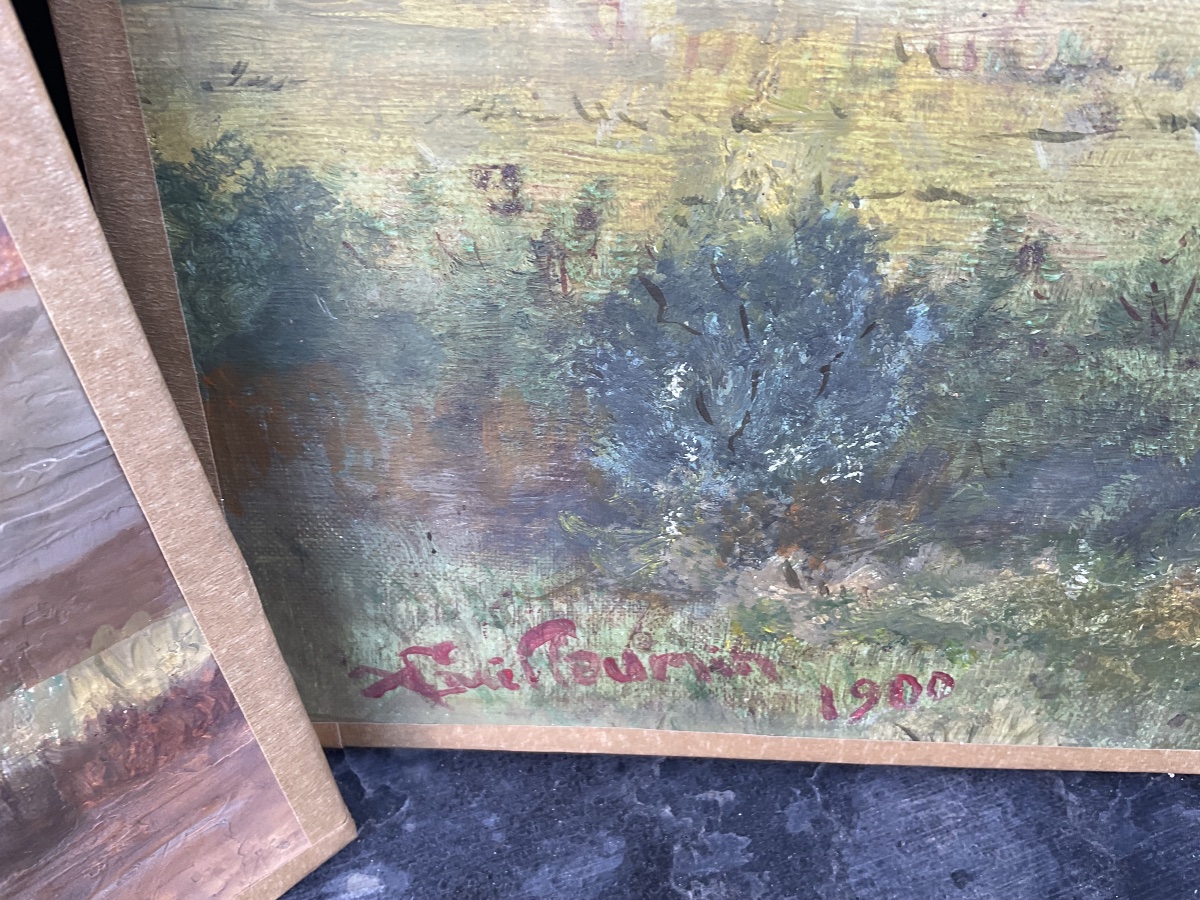 Le Vimeu deux grands tableaux naïfs 1900-photo-2
