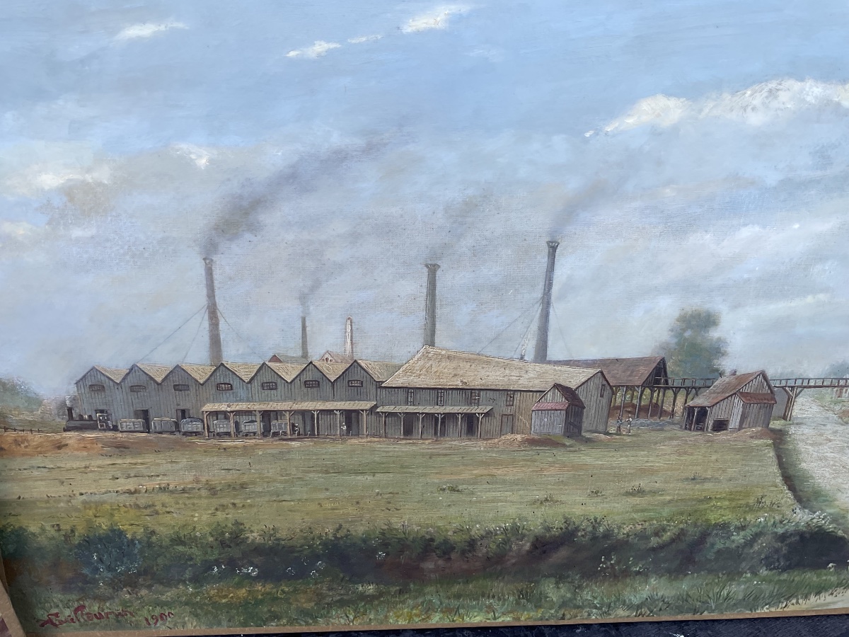 Le Vimeu deux grands tableaux naïfs 1900