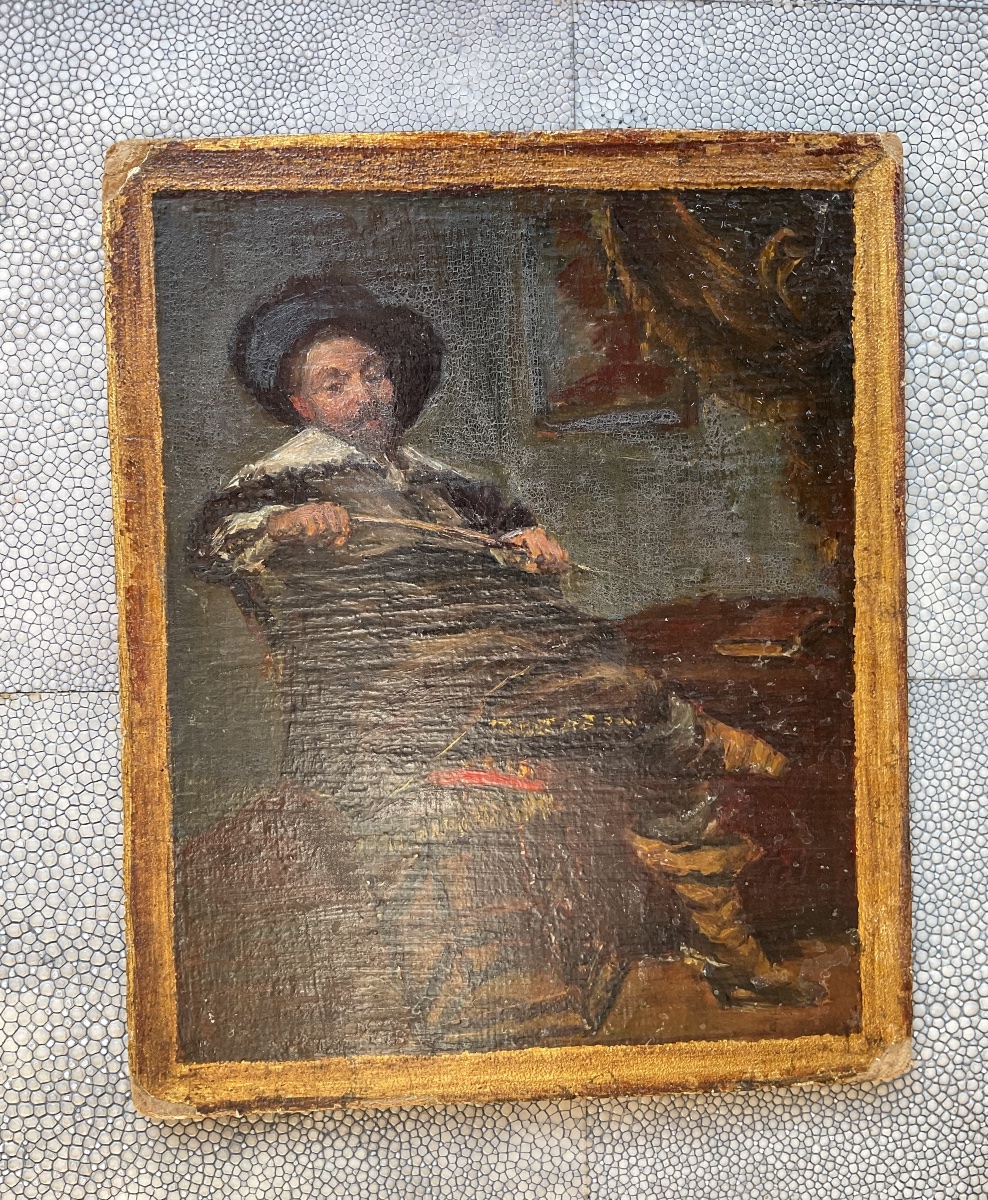 Small Cardboard Print From The Early 19th Century; Copy Of Halls-photo-4