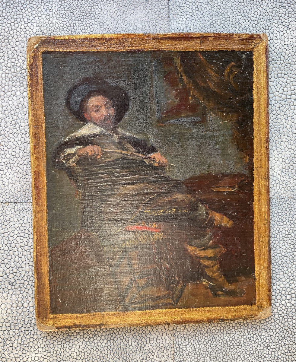 Small Cardboard Print From The Early 19th Century; Copy Of Halls-photo-1