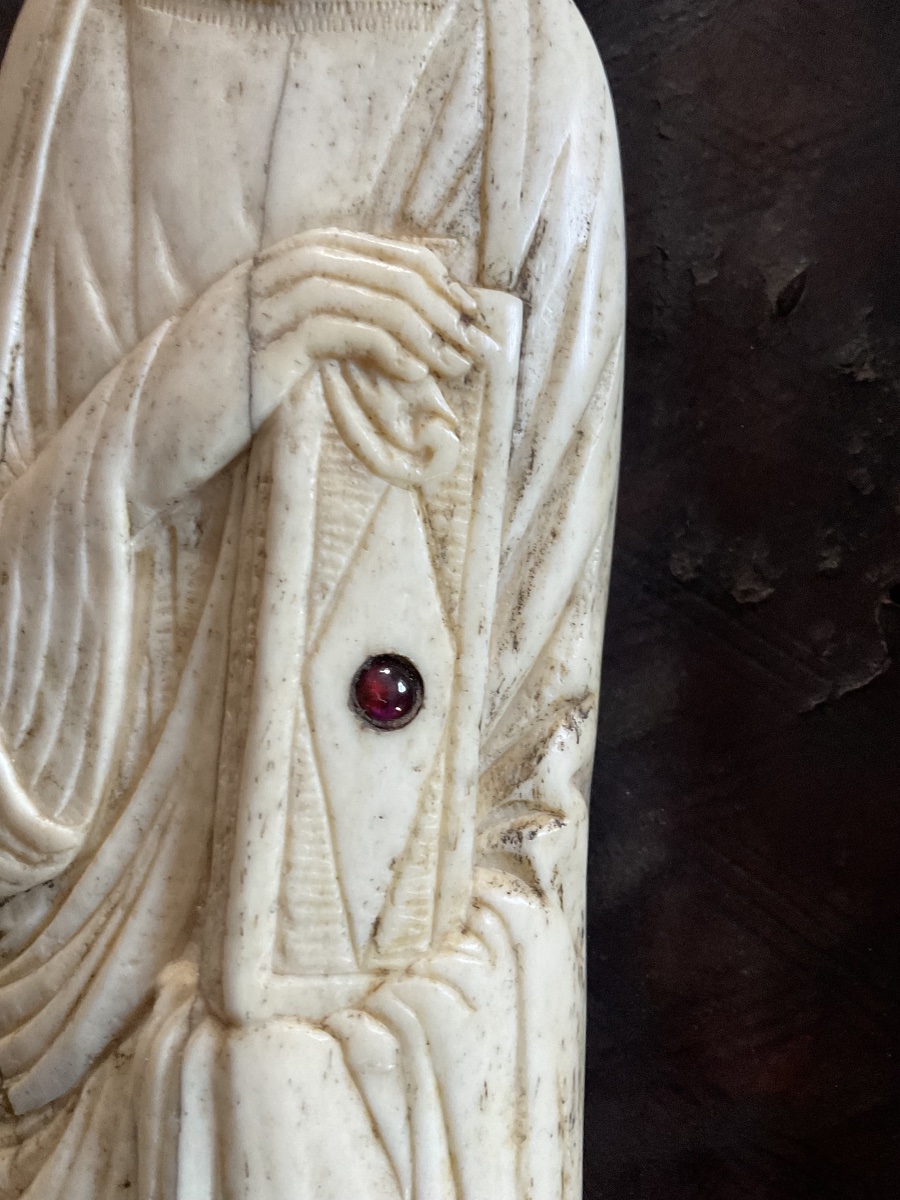 Saint Eudes en os présente dans son autel-photo-4