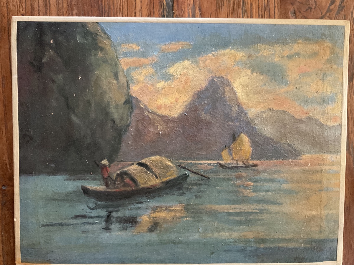 Ha Long Bay? Oil On Canvas -photo-1