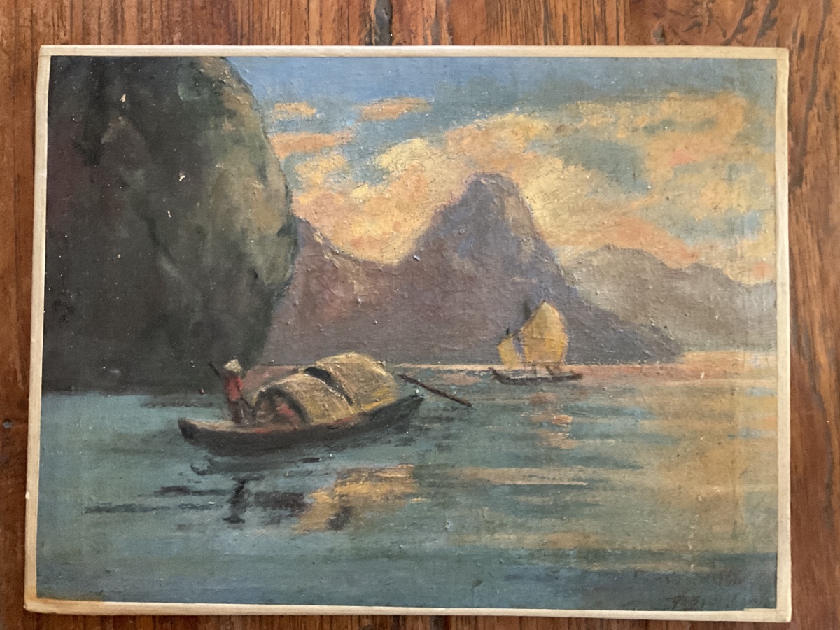 Ha Long Bay? Oil On Canvas -photo-2