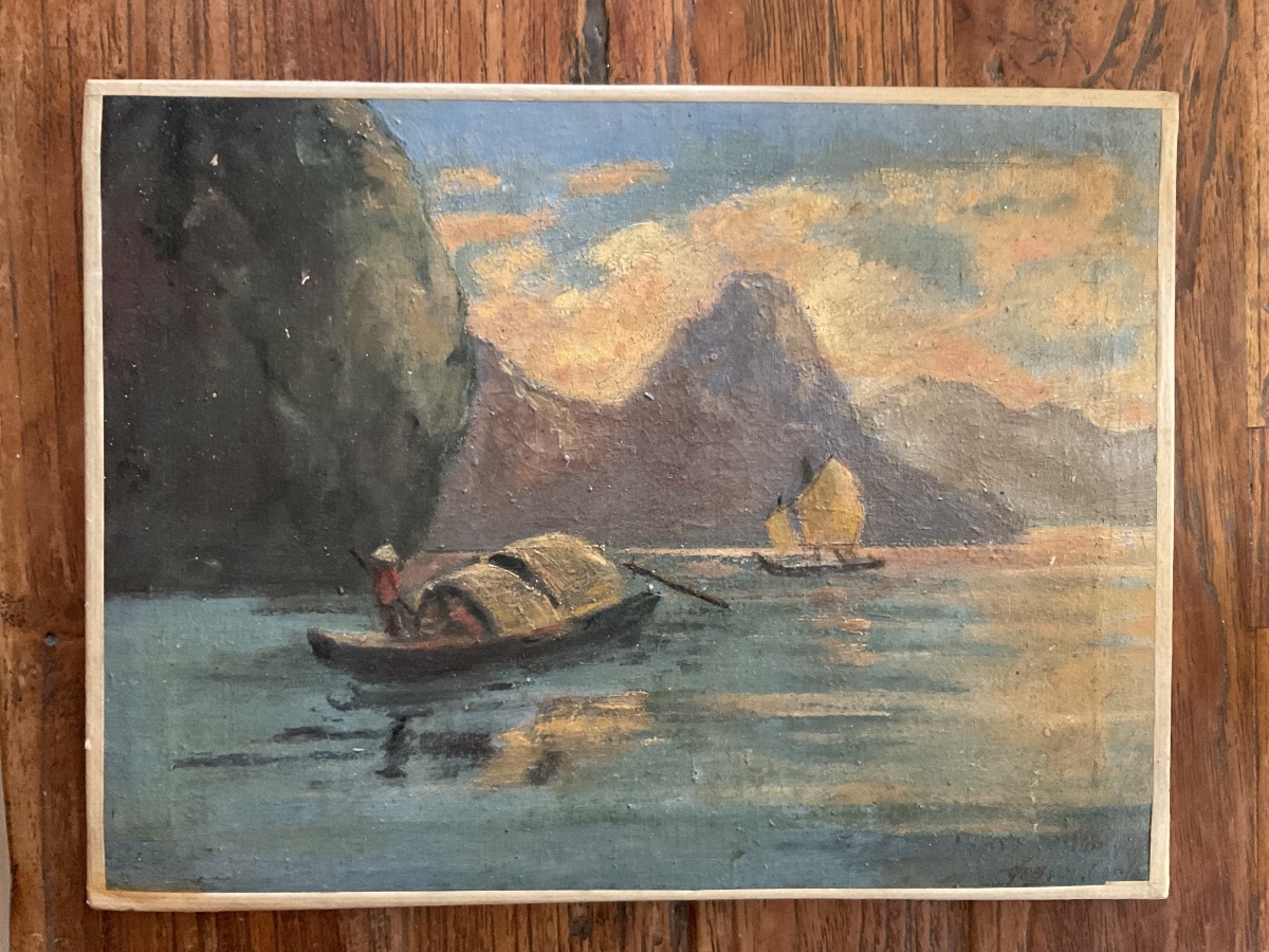 Ha Long Bay? Oil On Canvas 