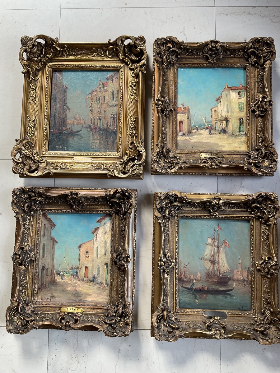 Cost Price For This Set Of Paintings By Malfroy-photo-2