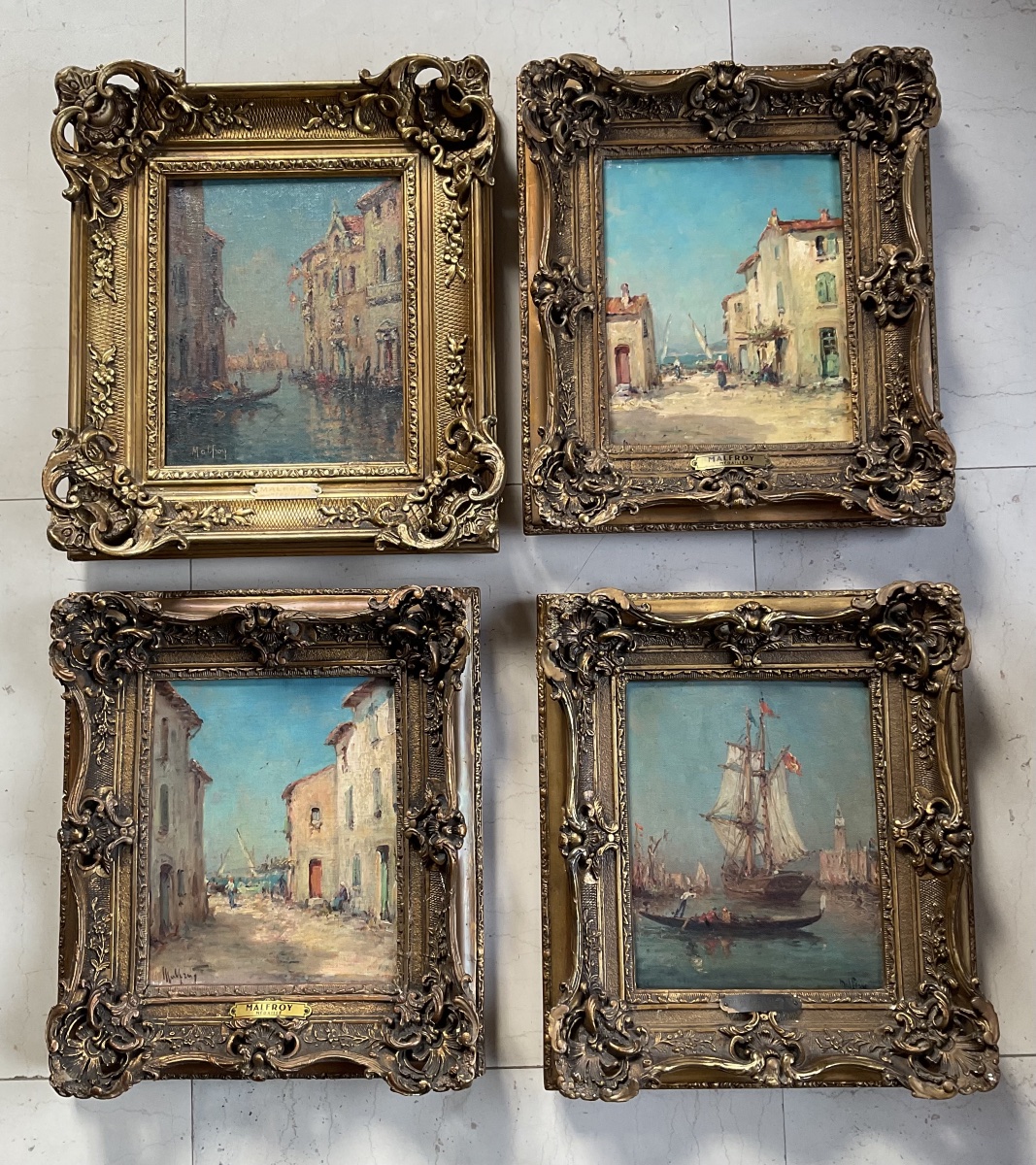 Cost Price For This Set Of Paintings By Malfroy-photo-3