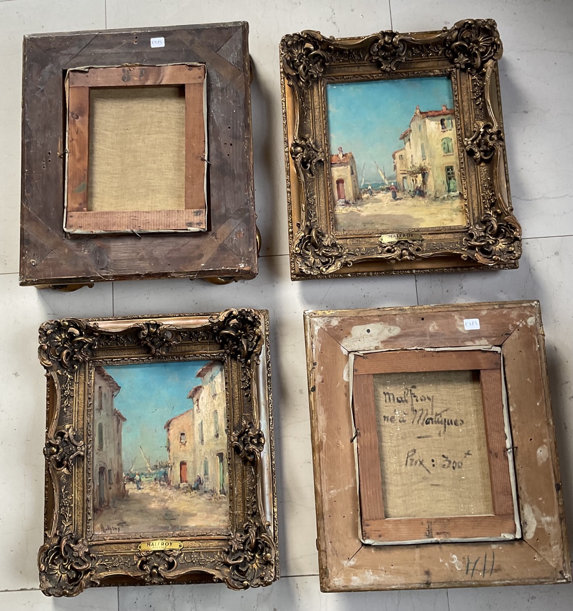 Cost Price For This Set Of Paintings By Malfroy-photo-5