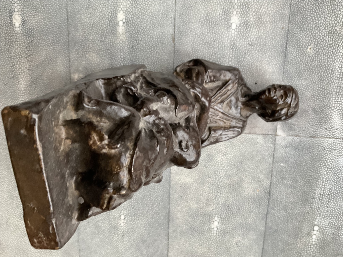 "african Motherhood," Bronze By Alfredo Pina -photo-5