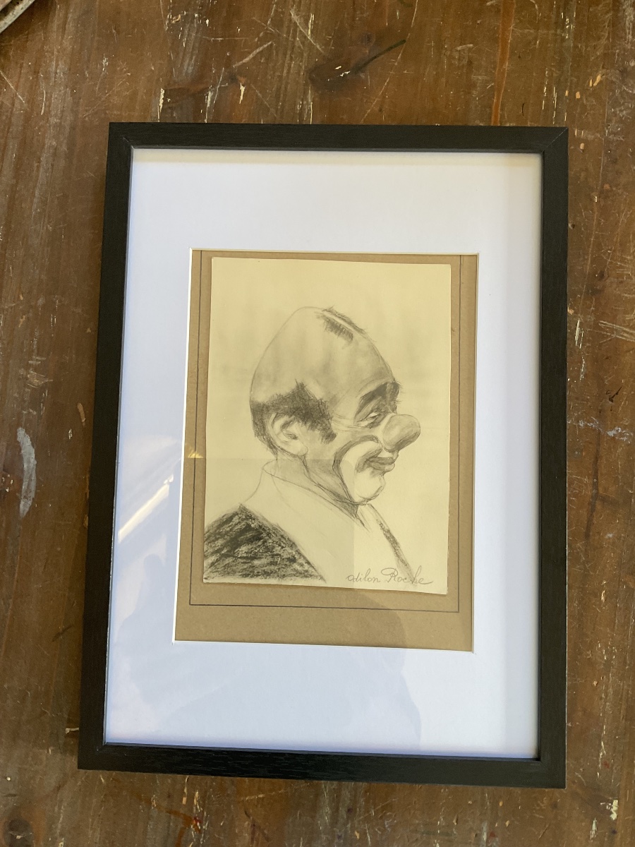 Clown Head By Odilon Roche-photo-3
