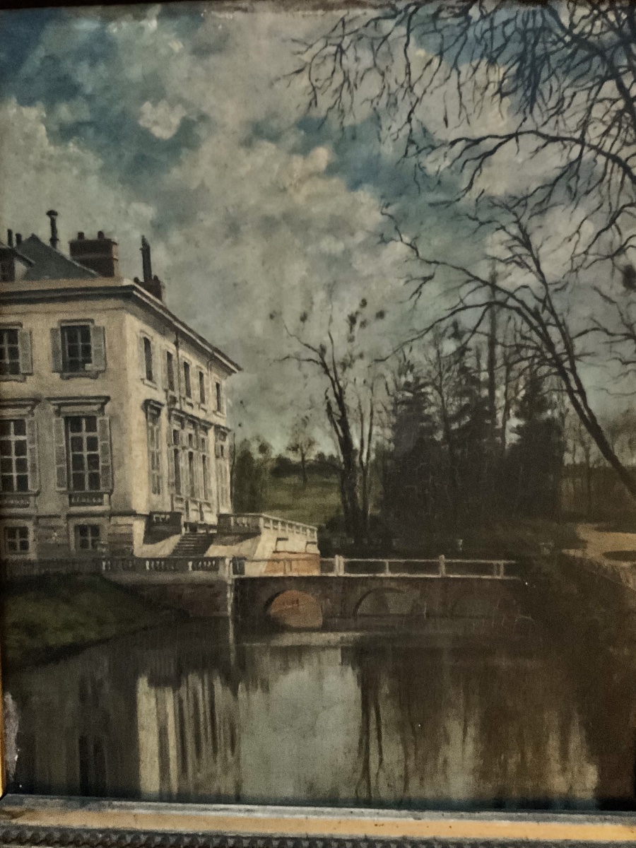 Brevannes Castle, 1885, Oil On Canvas-photo-2