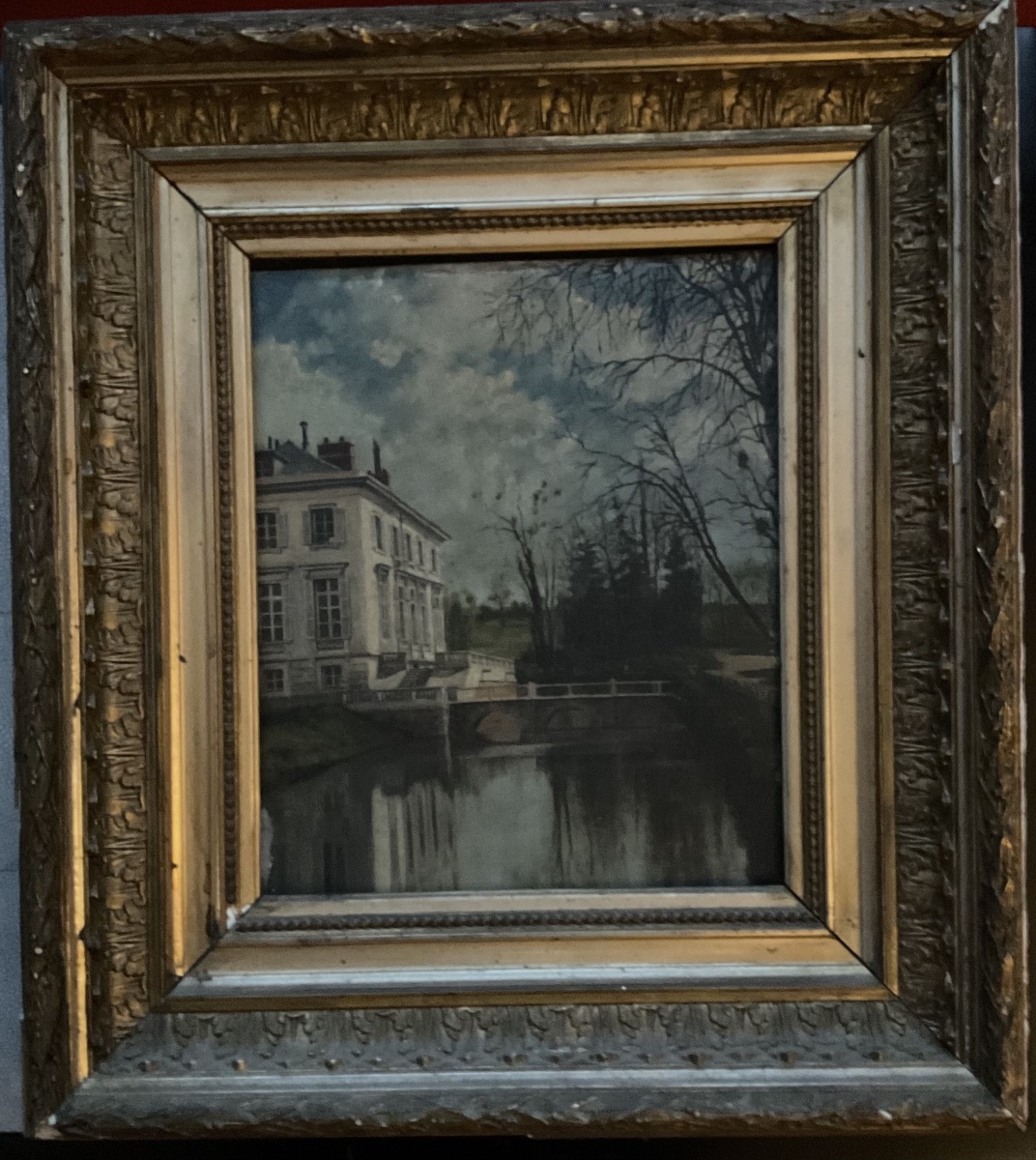 Brevannes Castle, 1885, Oil On Canvas-photo-1