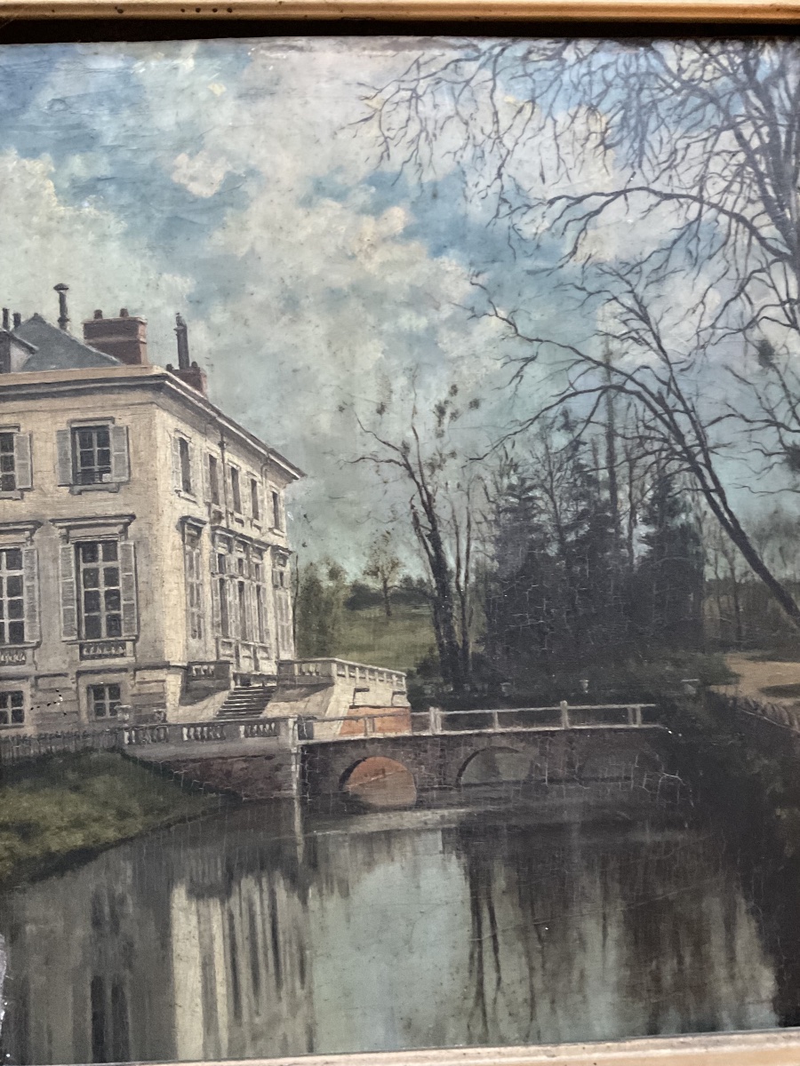 Brevannes Castle, 1885, Oil On Canvas