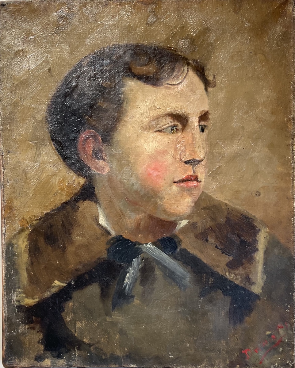 Oil Portrait On Canvas -photo-2