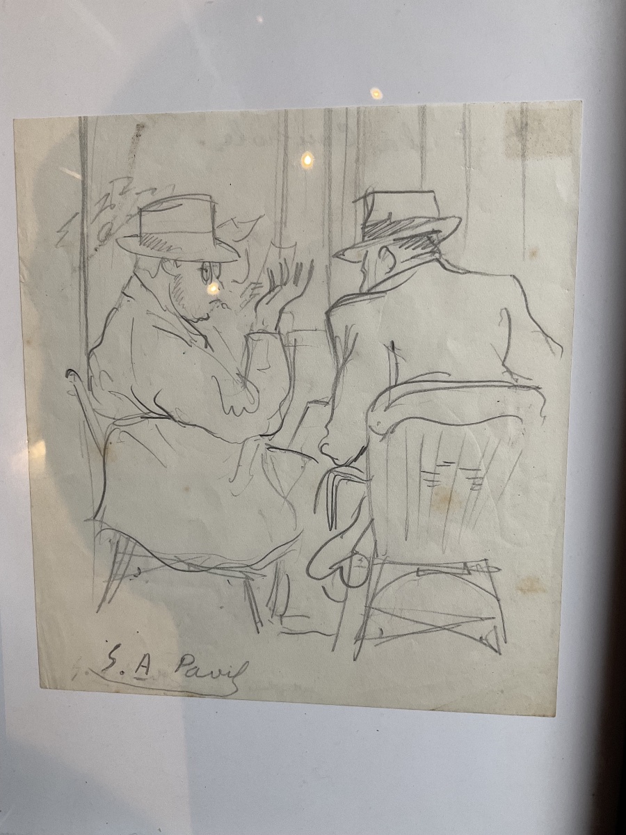 Dessin à la Coupole en terrasse par PAVIL-photo-2