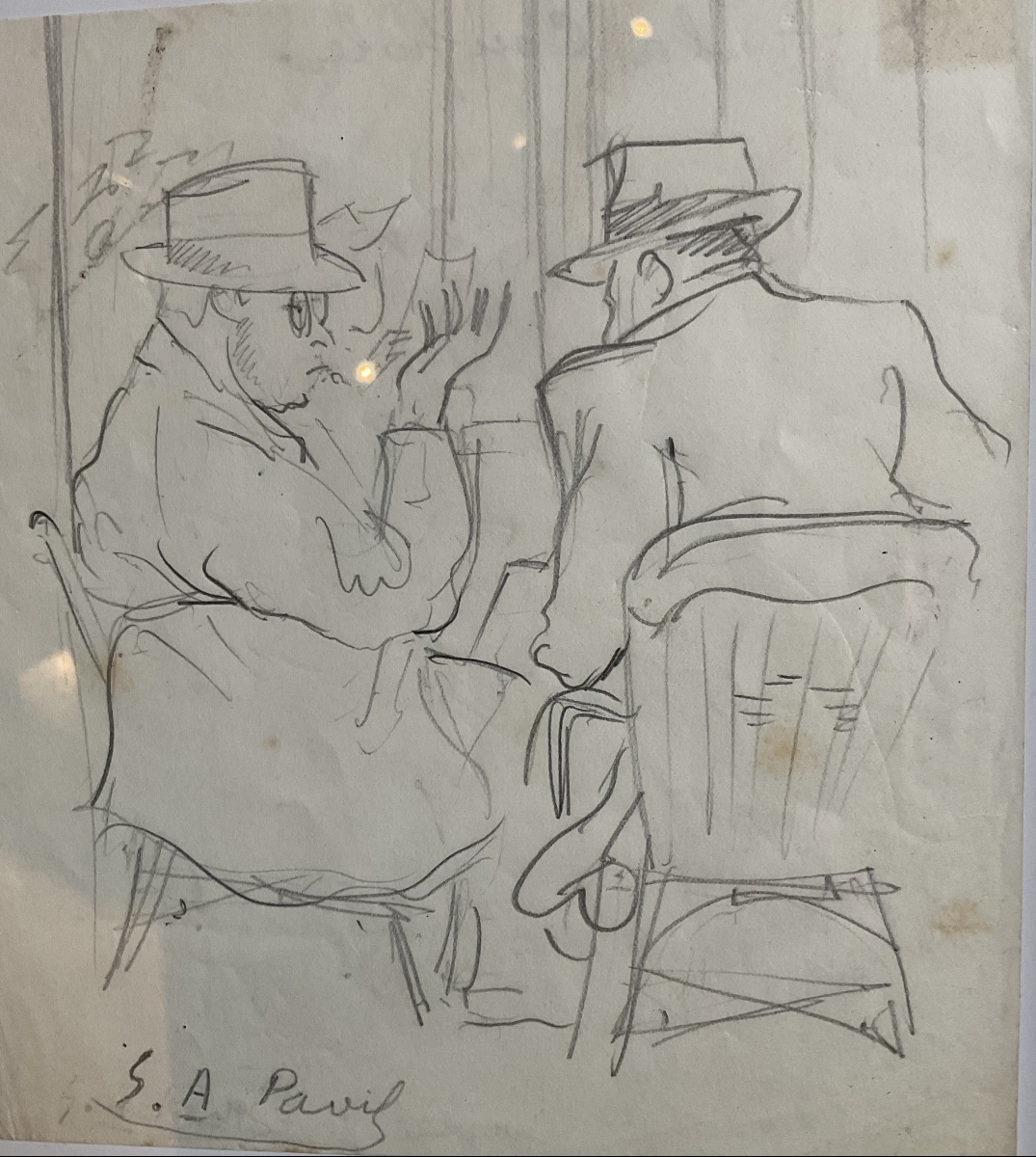 Dessin à la Coupole en terrasse par PAVIL-photo-4