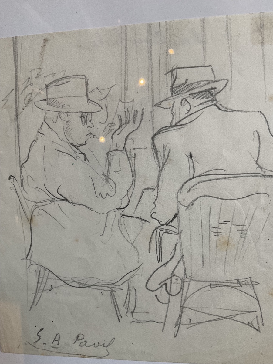 Dessin à la Coupole en terrasse par PAVIL-photo-1
