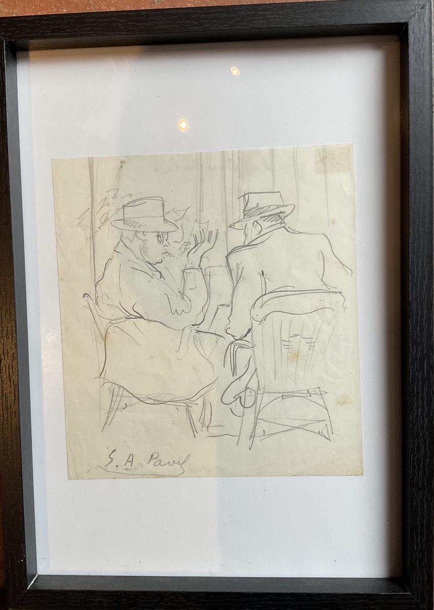 Dessin à la Coupole en terrasse par PAVIL-photo-4