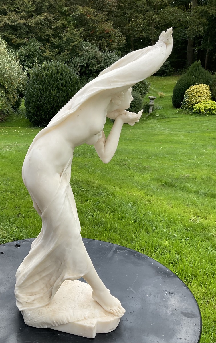 Statue ESMERALDA  Albâtre 