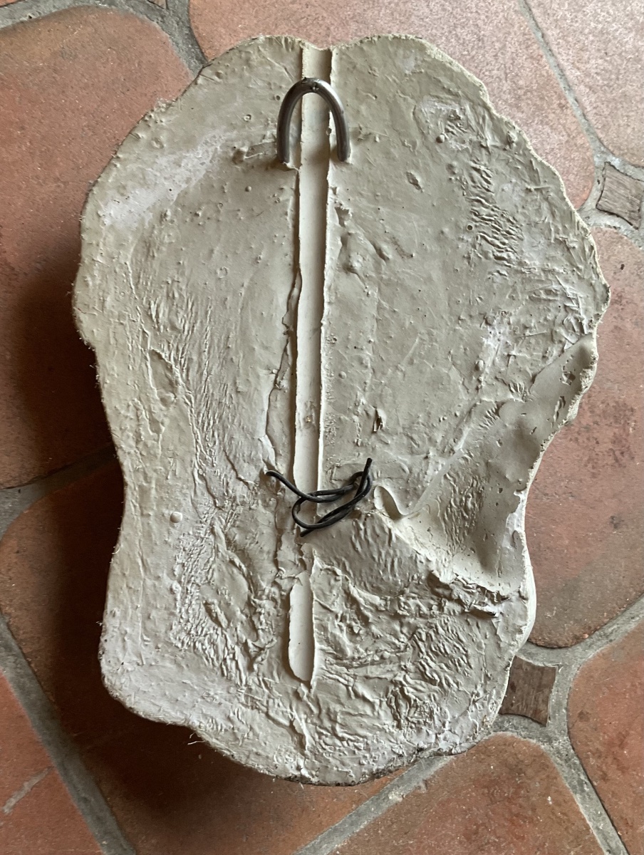 Woman's Face With Wheat Ears, Stucco Exterior Facade-photo-4