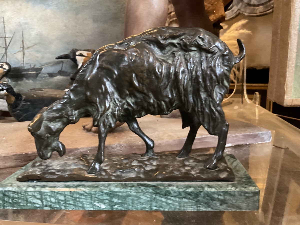 Chèvre bronze par PJ Mene-photo-2