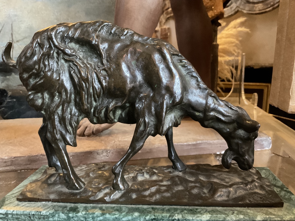 Chèvre bronze par PJ Mene-photo-3