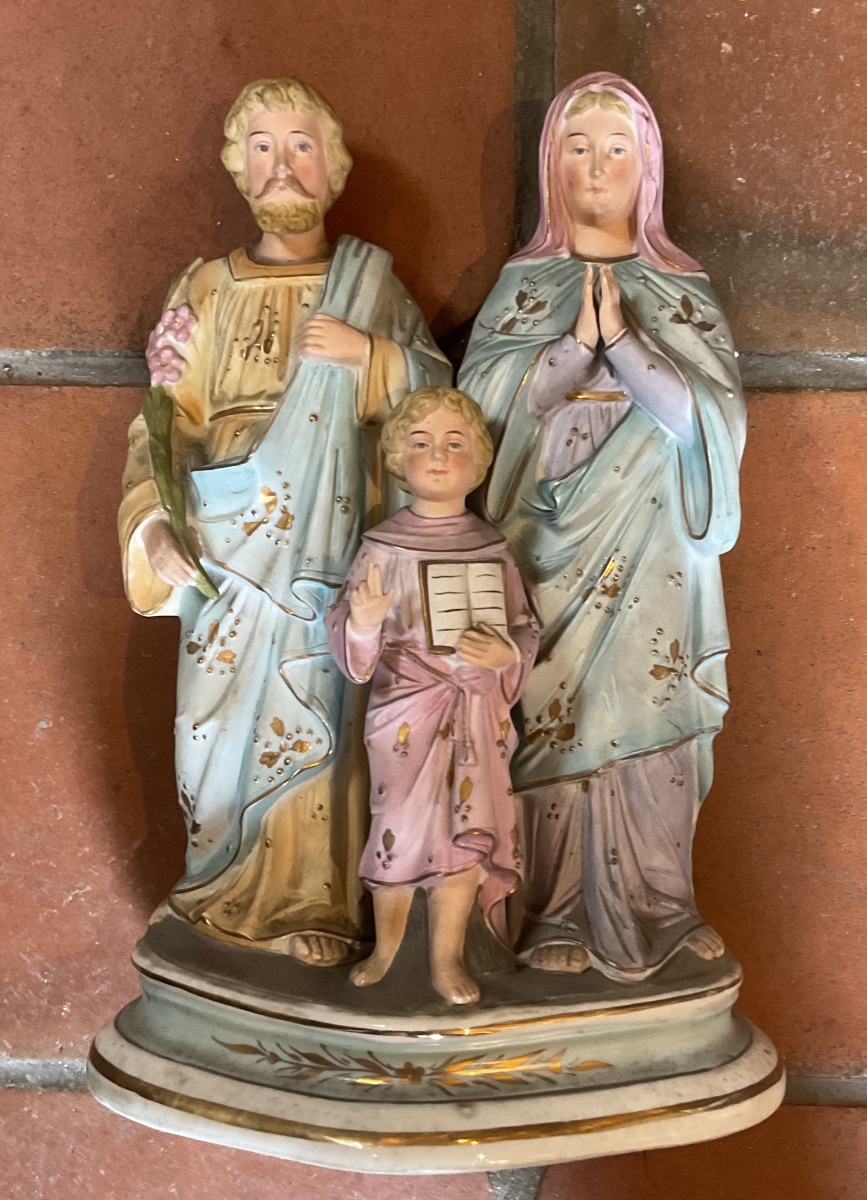 The Holy Family Made Of Cookies