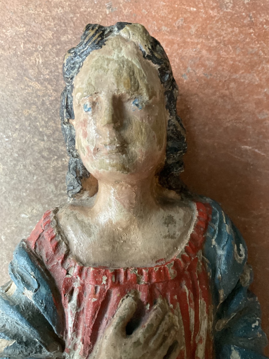 Saint John, Polychrome Wood, 18th Century