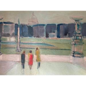 The Luxembourg Garden By Georges Turrian