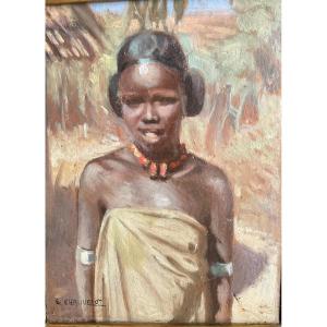 Portrait Africaniste Par étienne Chauvelot