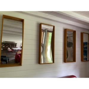 Very Rare Set Of Four Distorting Mirrors From The 1950s