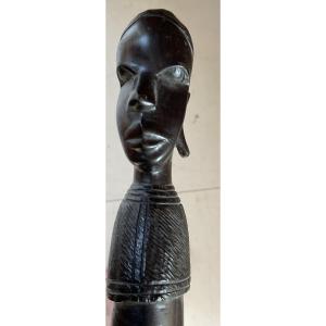 Épée Afrique palissandre tête de femme