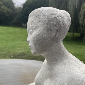 Plaster Cast By Lucien Gibert 