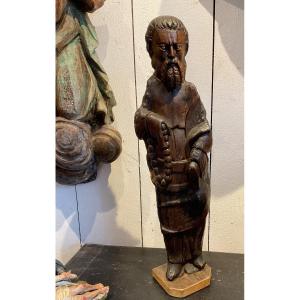 Saint Anthony Of Padua, Wood, 16th Century