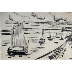 Saint Valéry sur Somme par Jules Émile Zingg