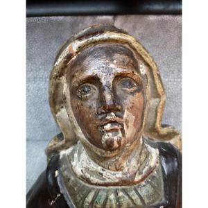 Holy Woman In Wood, 18th Century