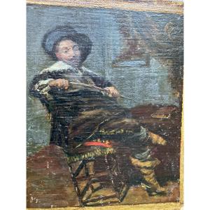 Miniature Flemish Painting