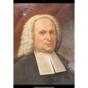 Portrait d’homme XVIIIe huile sur toile