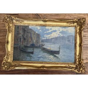 Venise par Fernandino Silvani  ( 1823//1899)