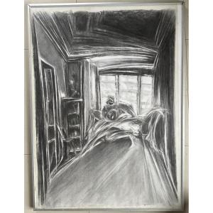 Dessin chambre à coucher grand format