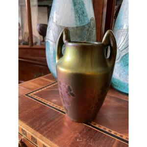 Small Iridescent Vase From Montières