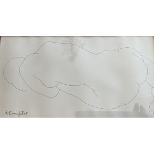 Drawing In Bonnefoit, 1968