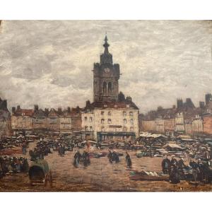 Market In Bethune By Louis Braquaval Hsb