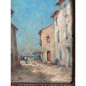 Toile encadrée de MALFROY LES MARTIGUES