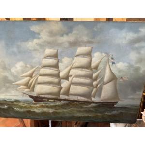 Portrait Of An American Boat By Robinson